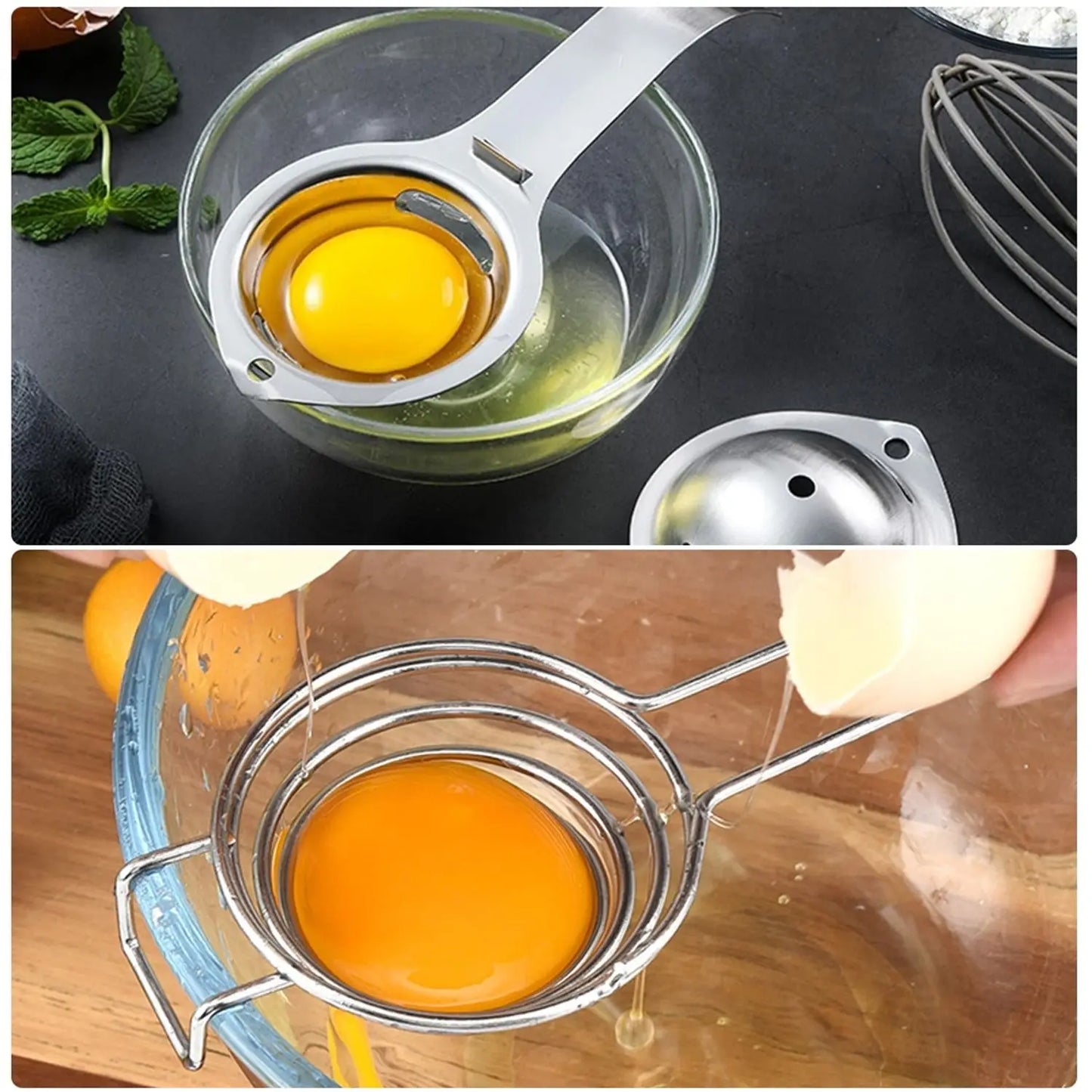 Egg Separator For Raw Eggs