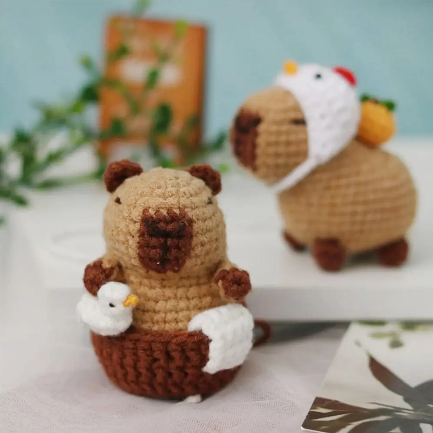 Capybara crochet Kit