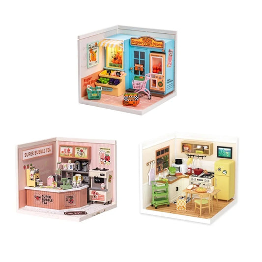 Robotime DIY Miniature Dollhouse Kit