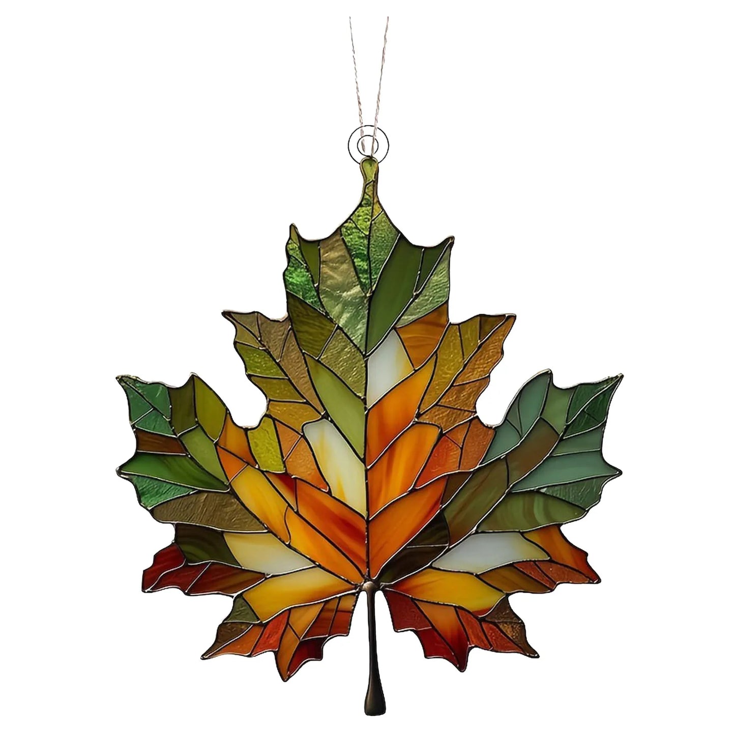 Artificial Acrylic 2D Maple Leaf