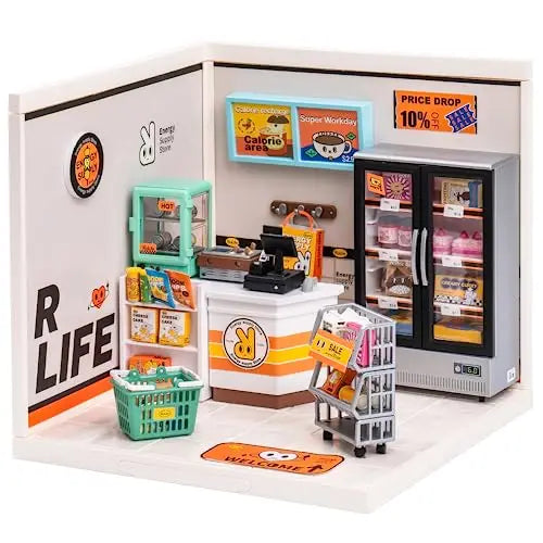 Robotime DIY Miniature Dollhouse Kit