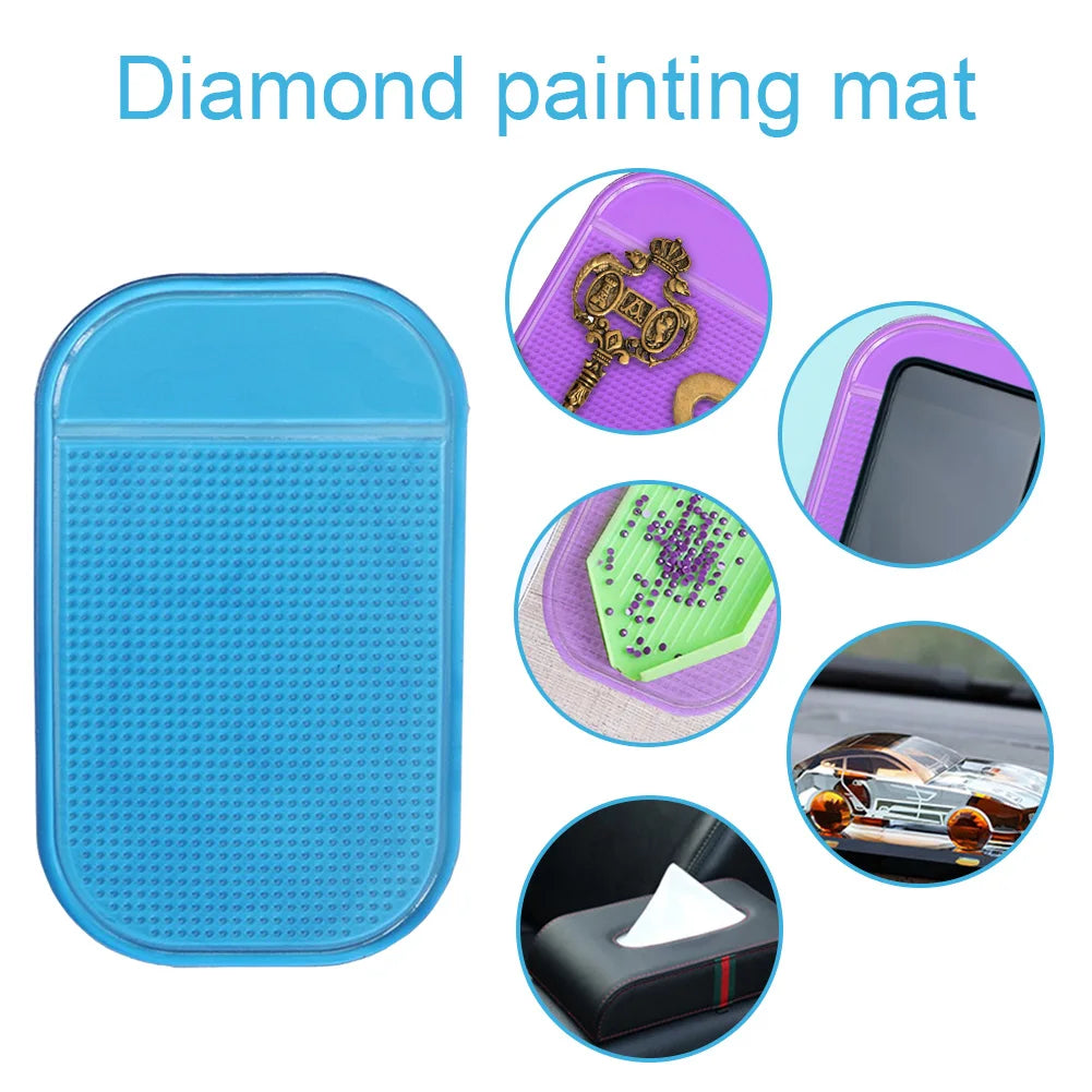 1PCS Anti-Slip Diamond Painting Tray Resin