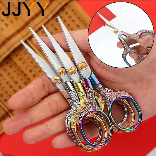 Retro style sharp embroidery scissors Pointed