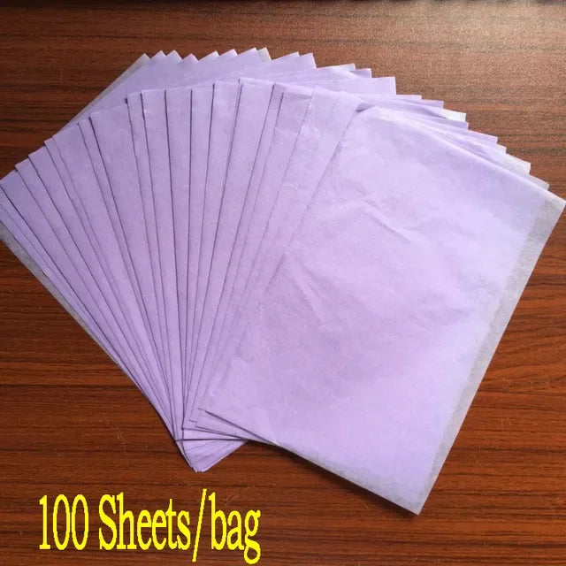 100 Sheet A5 Retro Multicolor Print Tissue Paper