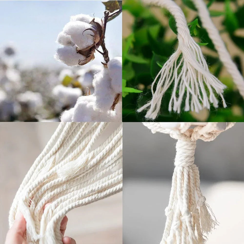 Natural Cotton Macrame Cord