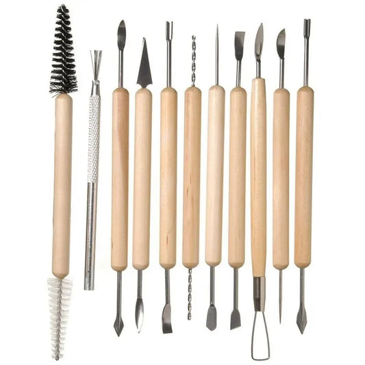 New 11pcs Clay Sculpting Tools Kit