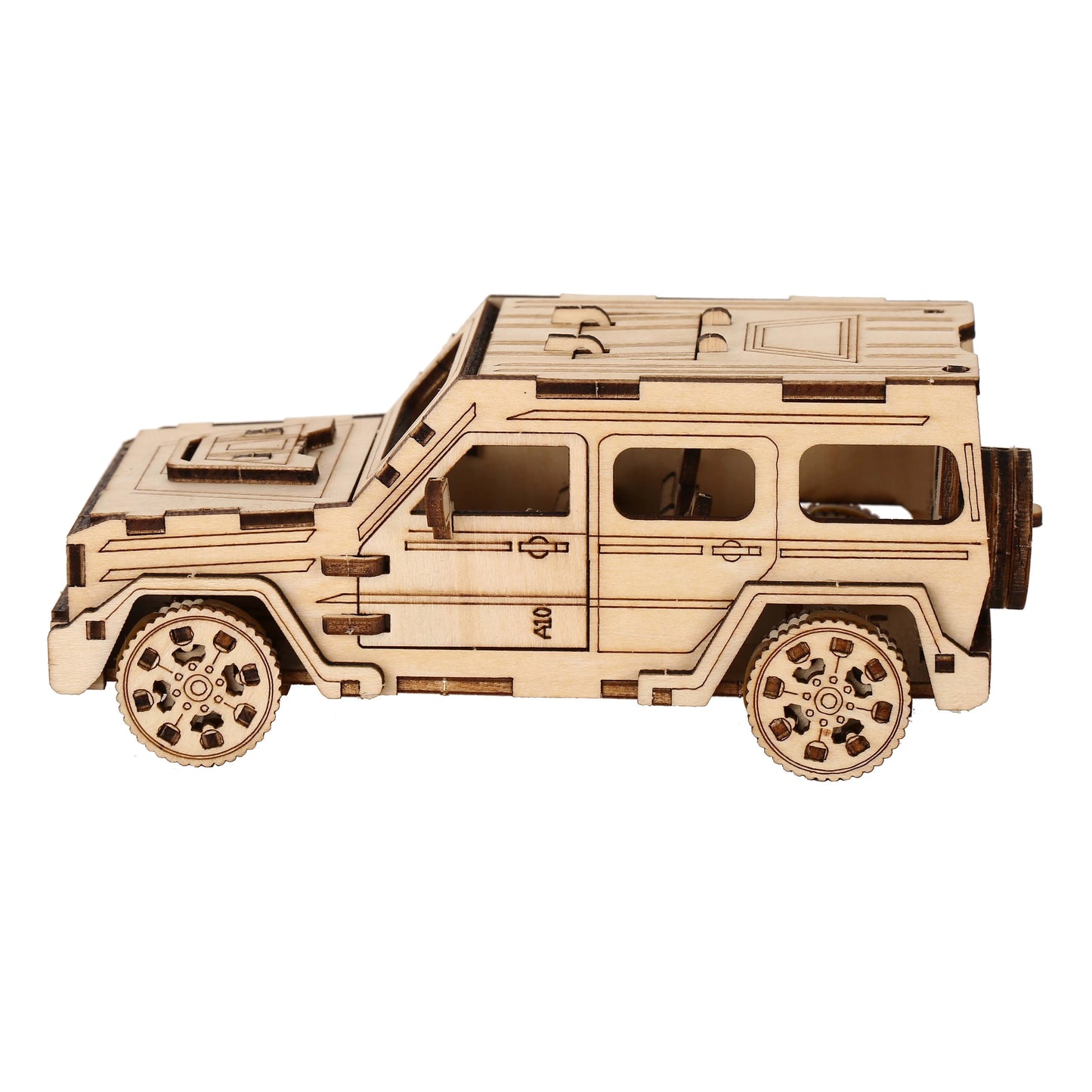 SUV Model DIY 3D Wooden Puzzle