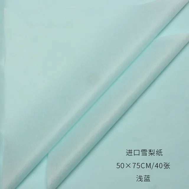 40pcs/lot 50x75cm DIY Tissue Paper Clothing Packing