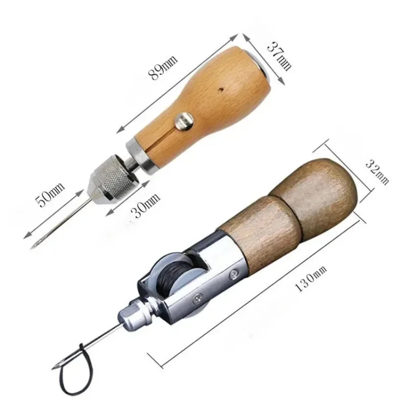 Leather Sewing Awl Thread Kit