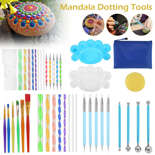 Mandala Dotting Stencil Tools