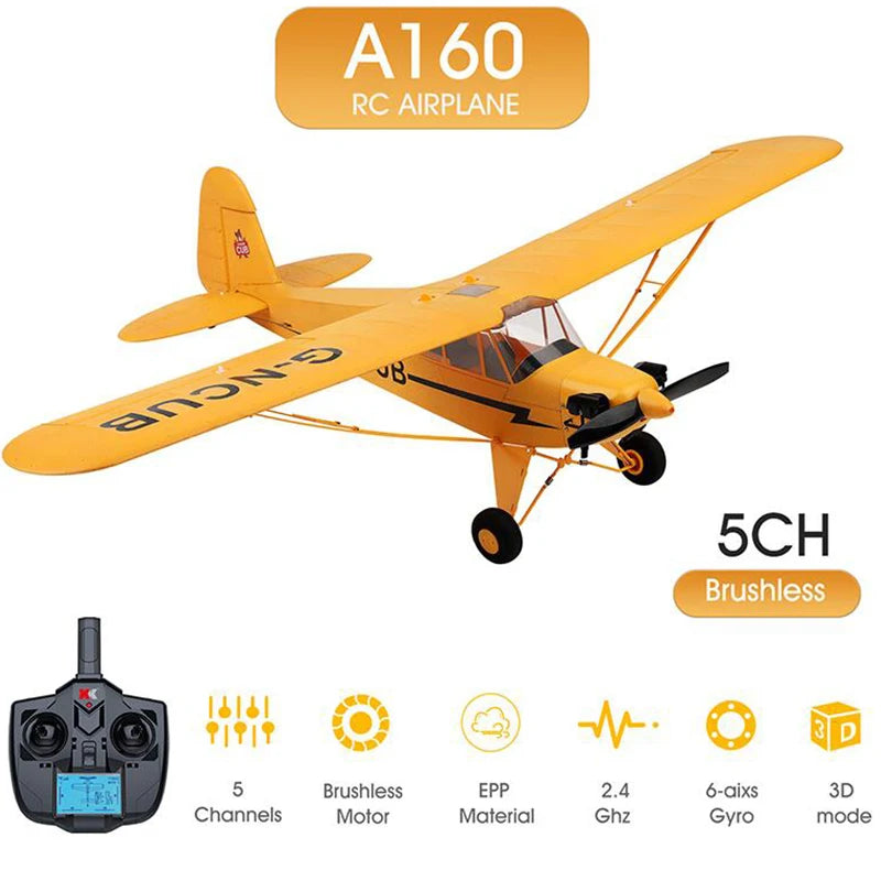 Hot Sale Wltoys A160 J3 RC Plane