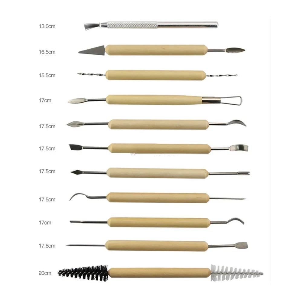 New 11pcs Clay Sculpting Tools Kit