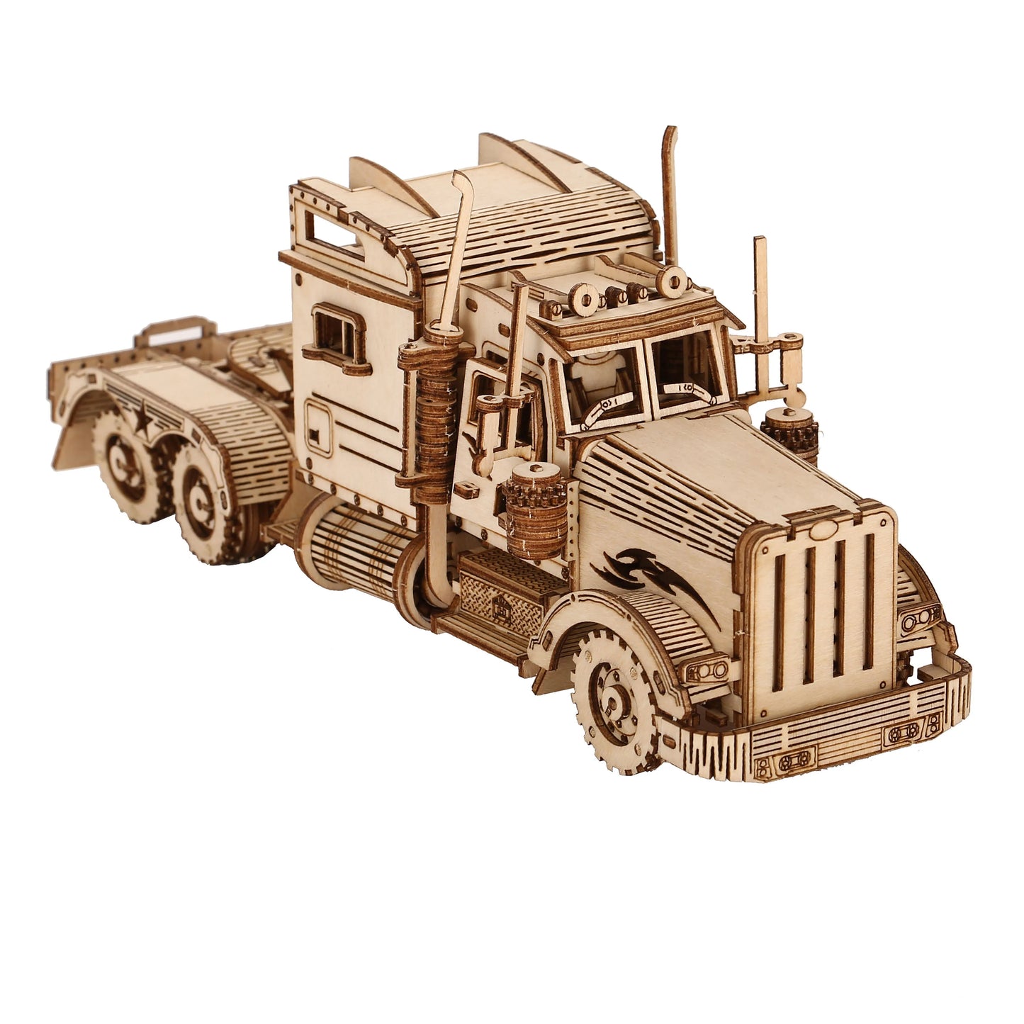 Truck Model DIY 3D Wooden Puzzle