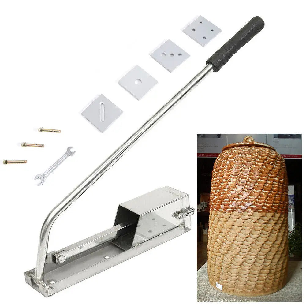 4-Layer Stainless Steel Soft Clay Extruder Mud Clay Tool