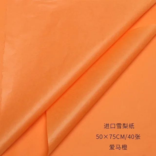 40pcs/lot 50x75cm DIY Tissue Paper Clothing Packing