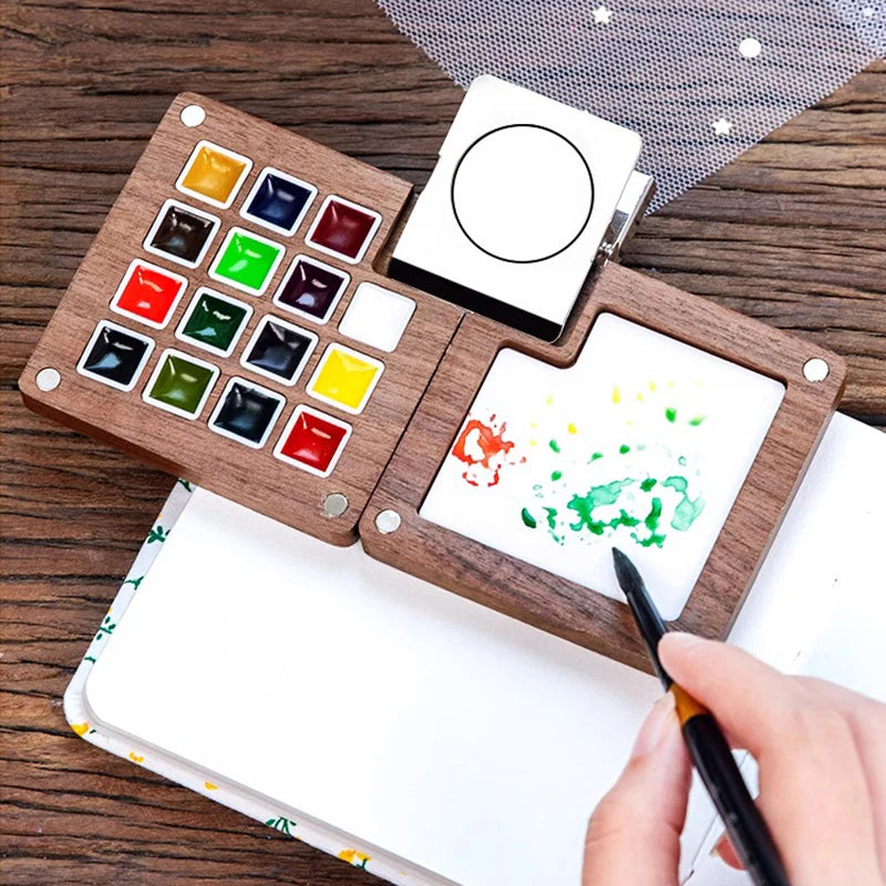 Portable Travel Watercolor Set