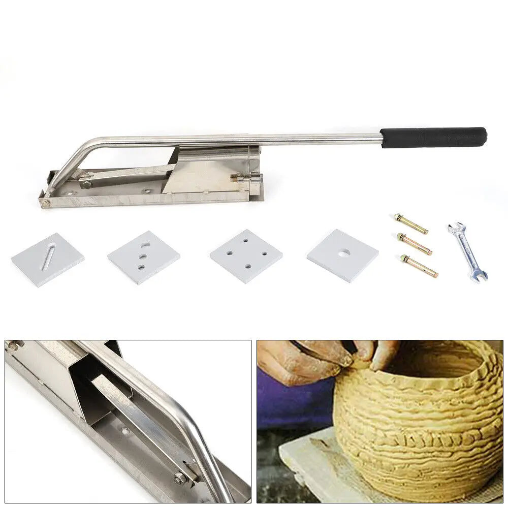 4-Layer Stainless Steel Soft Clay Extruder Mud Clay Tool