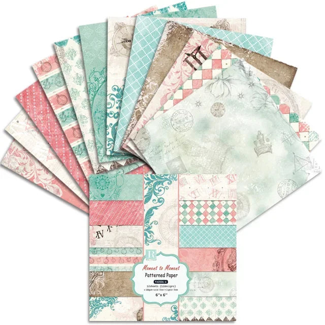 Lychee Life Flower Scrapbooking Paper