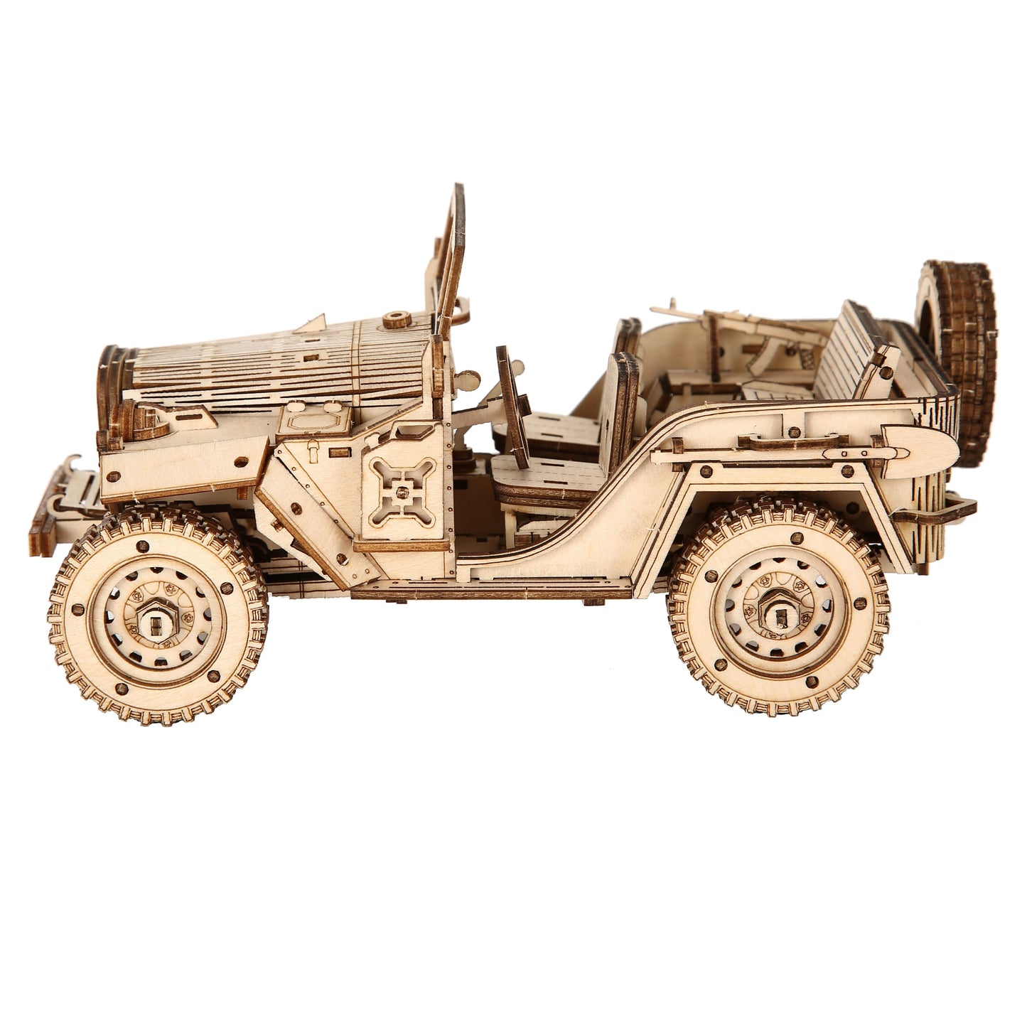 jeep Model DIY 3D Wooden Puzzle