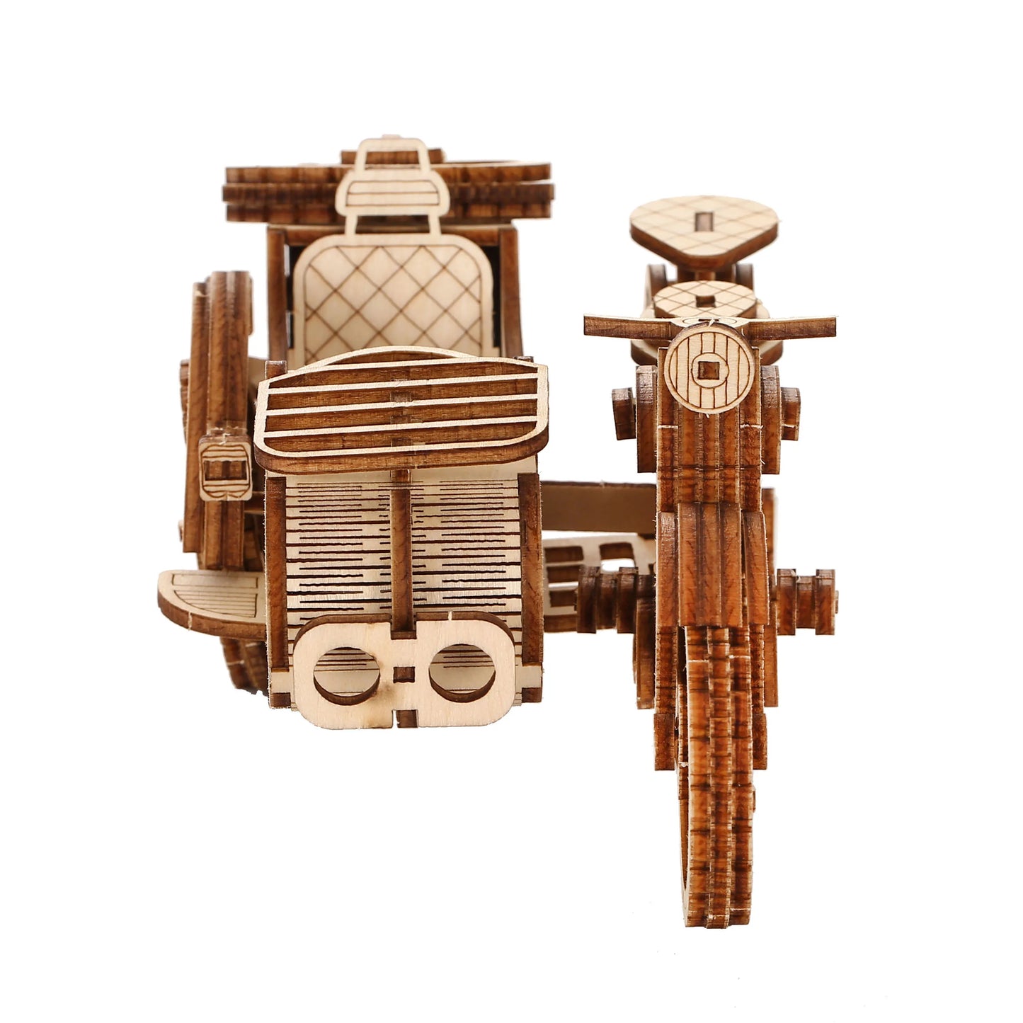 tricycle Model DIY 3D Wooden Puzzle