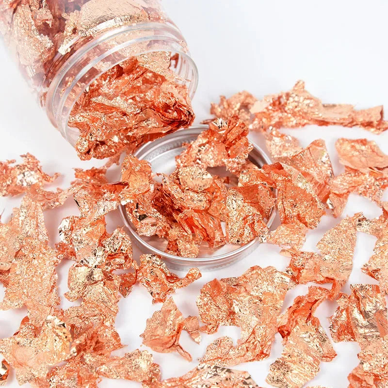 New 3g Imitation Gold Sliver Copper Foil Sequins