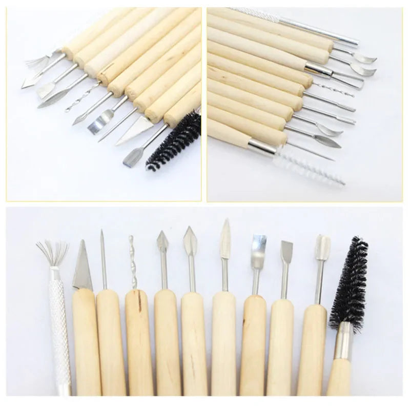 New 11pcs Clay Sculpting Tools Kit