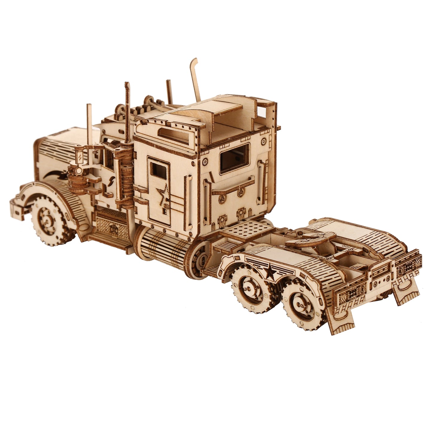 Truck Model DIY 3D Wooden Puzzle