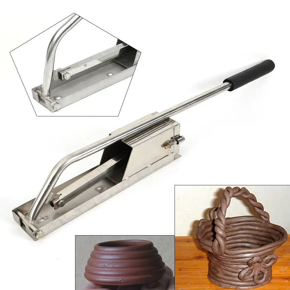 4-Layer Stainless Steel Soft Clay Extruder Mud Clay Tool